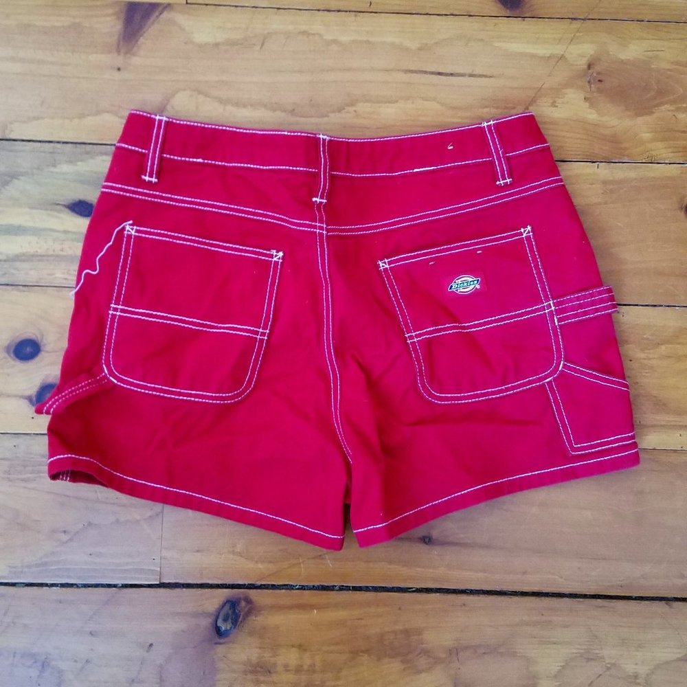 Red Dickies Carpenter Shorts- Womens Size 28